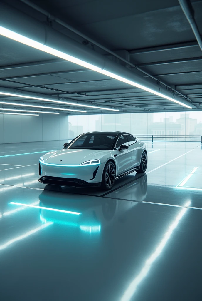 Low-fidelity prototype for an automated parking system
