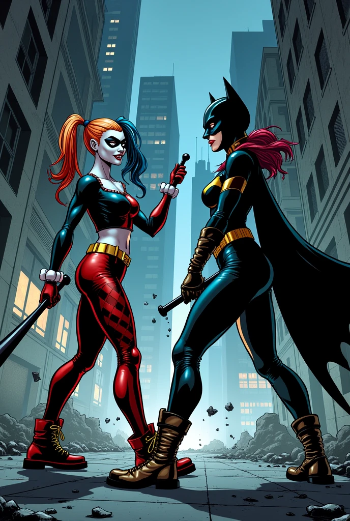 Haley quinn e barbara Gordon 