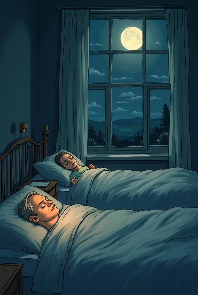 That night, everyone slept soundly, dreaming of the desires they had left behind.
