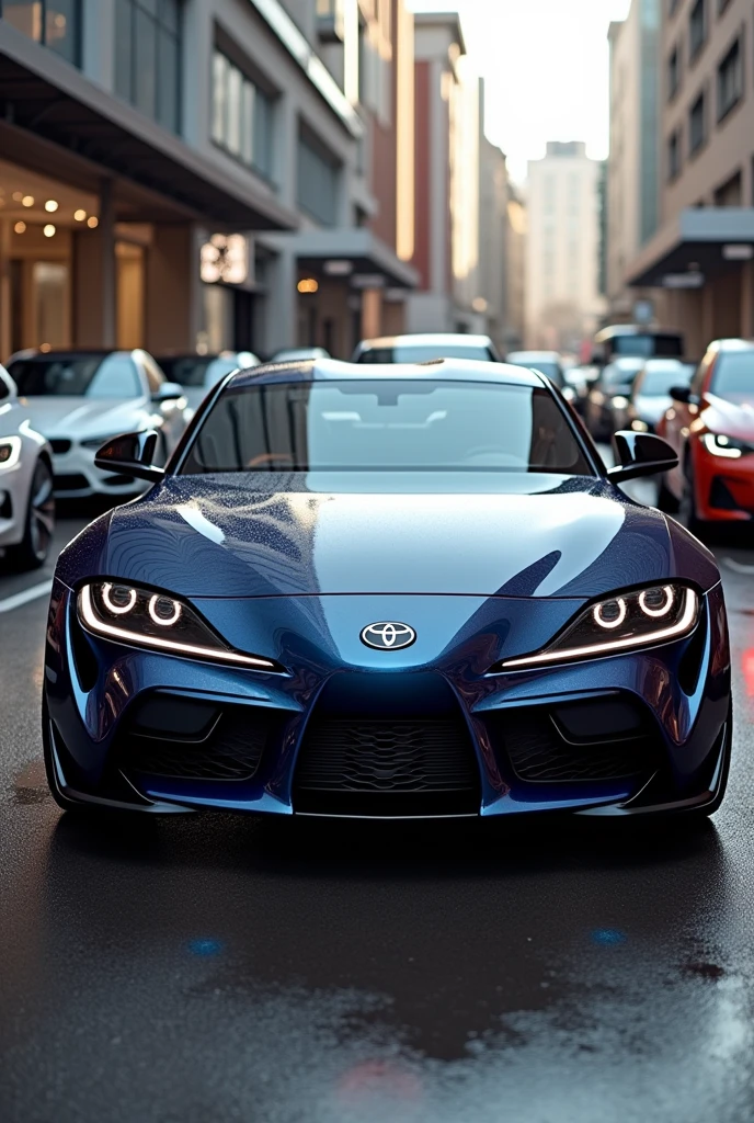Toyota Supra disguised as a BMW