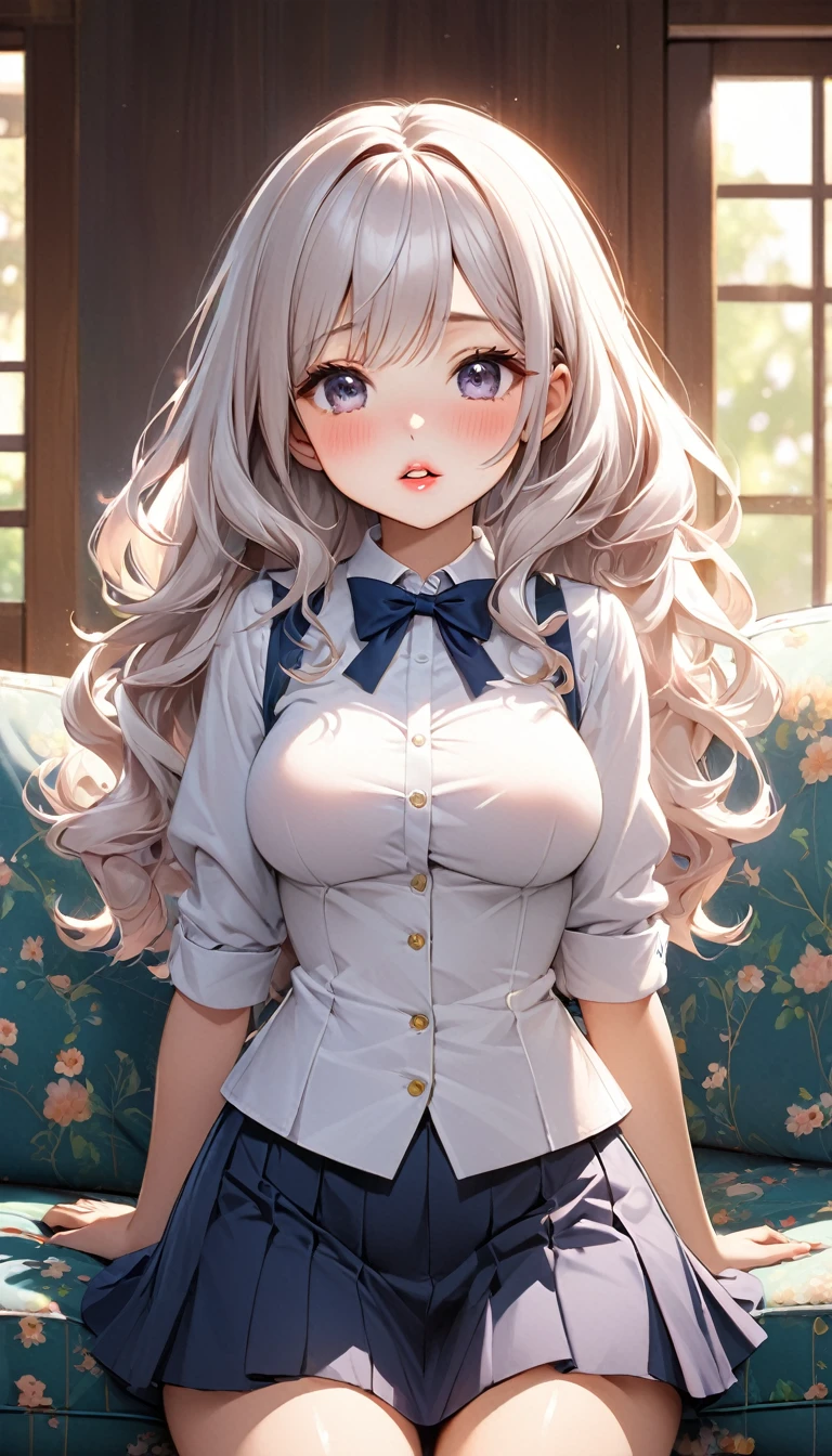{{{{{3,318 trillion pixels high resolution, nsfw, Extremely detailed, The photos are taken by a dedicated professional female photographer who has worked with her for 5 years and the composition of the photos her very tight elementary school uniform and her makeup and image processing make the most of her breasts, emotional image filter Saturation +25 Brightness +25 Adjustment, Photoshop is customized to take advantage of her rewriting her waist and hip lines to be curvy coloring her lips pretty}}}}}, {{{{{Since she became my little wife she's become extremely pretty, She's not even wearing a bra yet, She'll lie down on her cute pattern couch look at us and cuddle with you, She's lovely gazing you and slowly her romantic hugging kissing sex begins, She's cute big breasts and a A girl turns into a pretty little wife with a great personality, Replace it with the Super high quality medium wigs custom made to her hair arrangement that makes her look her prettiest with each individual strand finely detailed, A girl not even a teenager yet not even old enough to be a teenager, calling out to my little wife every day today that I loves her very very much she's getting too cute and has recently started to show some whitening skin effects, Realistic scenery and lovely Japanese little wife in a romantic magic}}}}}, {{{{{She's in third grade and her waist is just too curvy, Precocious girls in development, minimum 120cm short stature, minimum small hips, extremely toned waist, thicken the lips look pretty, her Compact breasts, Her beautiful teeth are carefully drawn one by one, her body was made into a white fluffy body, Smooth skin that shows her tenderness, tight cute elementary school uniform, As her shame is amplified, her beautiful slender underbust, an fetish for neck, thick vivid lips}}}}}