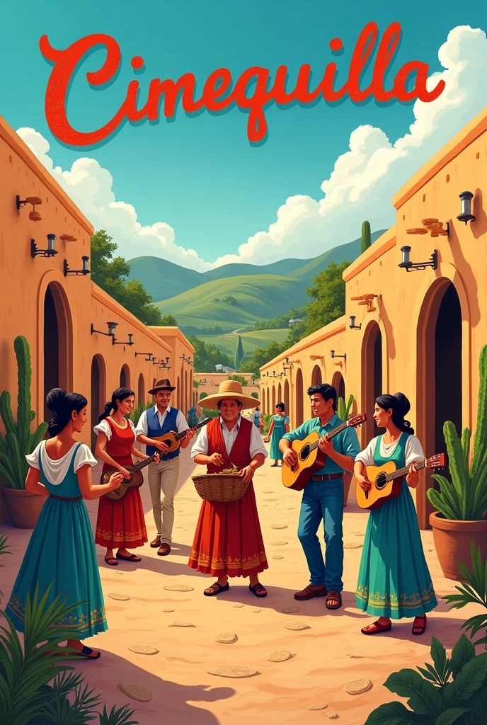 Cieneguilla advertising poster