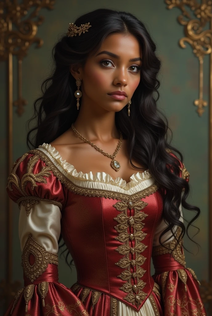 Duchess Beatrice of Avalon or as she is called Beatrice Eleanor Alberich, is a thoughtful and graceful woman and the only Duchess of Avalon. Many claim that she is very useful to Britain, since she has great political influence.
Beatrice has brown skin/brunette and dark hair, the duchess usually dresses to stand out with beautiful dresses.