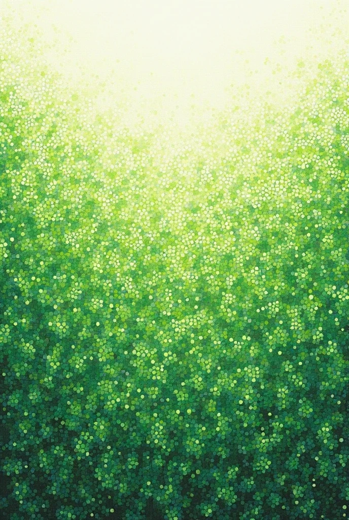 A drawing on grass in the pointillism drawing style but it's just grass without any grass or flowers.