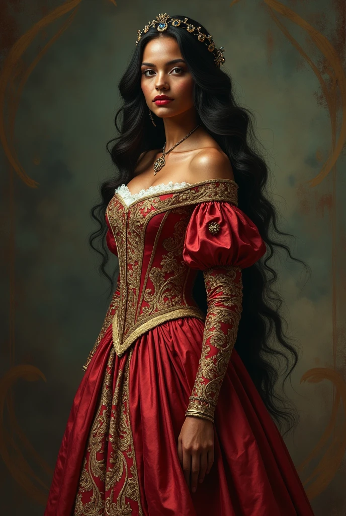 Duchess Beatrice of Avalon or as she is called Beatrice Eleanor Alberich, is a thoughtful and graceful woman and the only Duchess of Avalon. Many claim that she is very useful to Britain, since she has great political influence.
Beatrice has brown skin/brunette and dark hair, the duchess usually dresses to stand out with beautiful dresses.