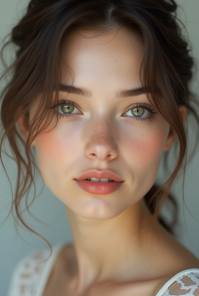 jolie fille sans maquillage