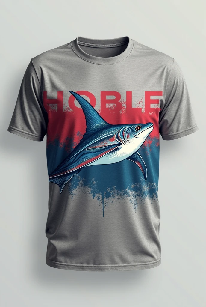 .
The main body of the shirt is gray, conveying a neutral and sober look. With the Animal Ray, which is the highlight, runs horizontally across the chest or vertically along the side of the shirt, adding an attractive visual contrast. With the ray animal it can be a vibrant color, like red, blue or white, or even a variation of gray, creating an elegant effect. This banner is usually accompanied by details such as the class name., the year or the school symbol, which makes the shirt unique and personalized for the interclass event.