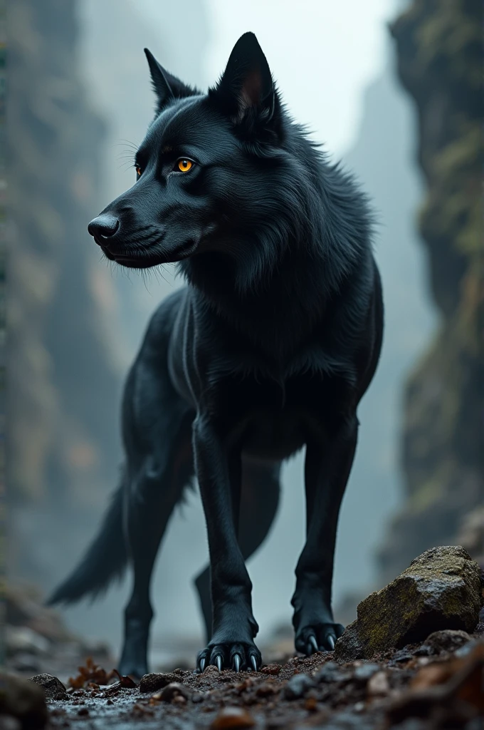 black dog