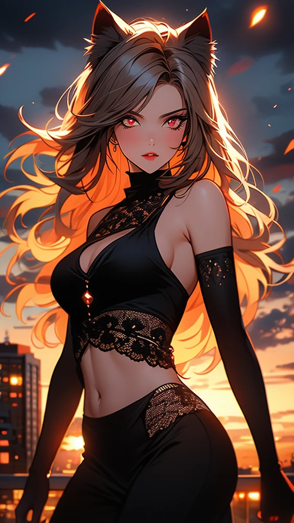 medium-length shot of a woman in a transparent blue corset posing for a picture, braided hair, navel, full breasts, seductive anime girl, alluring beautiful anime woman, anime girl, attractive anime girl,, anime girls in real life, girl perfect, beautiful anime women, anime goddess, anime characters, anime women, female anime characters, beautiful anime girls, hyper realistic anime, hyper realistic anime girls 4k