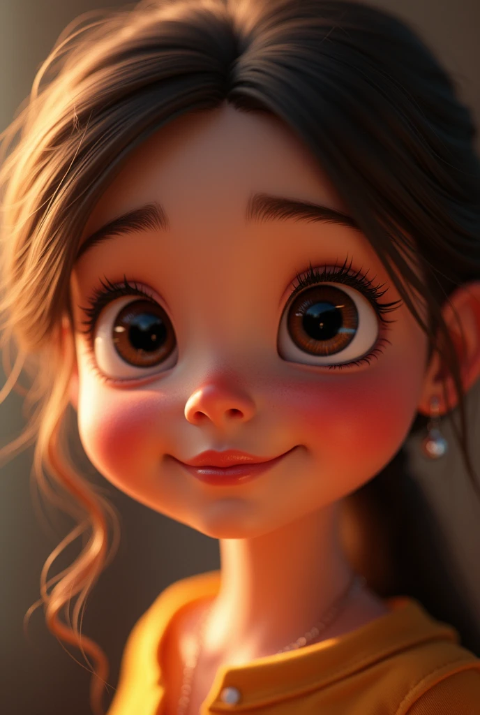 a family in disney pixar style,beautiful detailed eyes,beautiful detailed lips,extremely detailed eyes and face,longeyelashes,fantasy,photorealistic,masterpiece,8k,ultra-detailed,intricate details,vibrant colors,warm lighting,cinematic composition,magical atmosphere,soft focused background,emotive expression