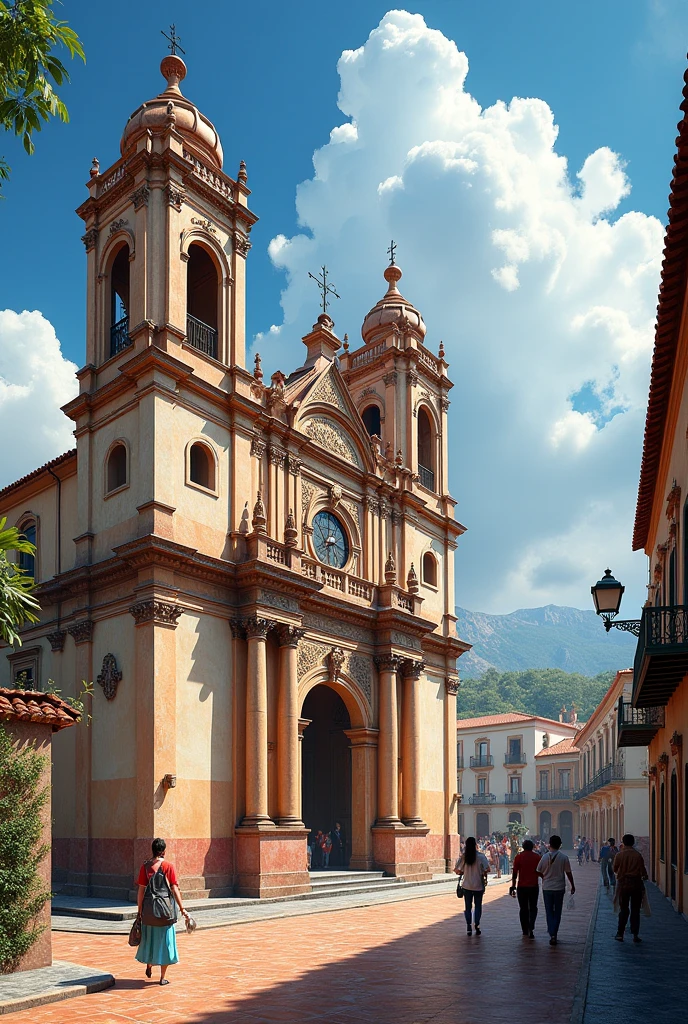 San Francisco de Asis next to the San Francisco de Mocupe school