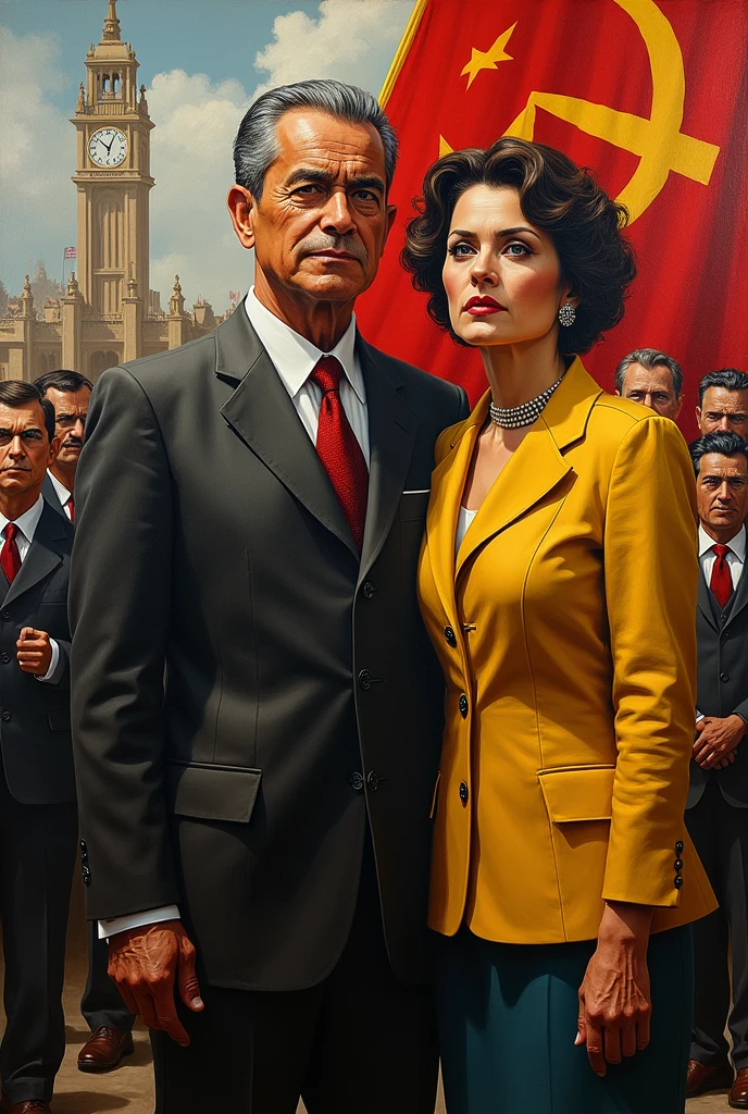 Luis Carlos Prestes and Olga Benario