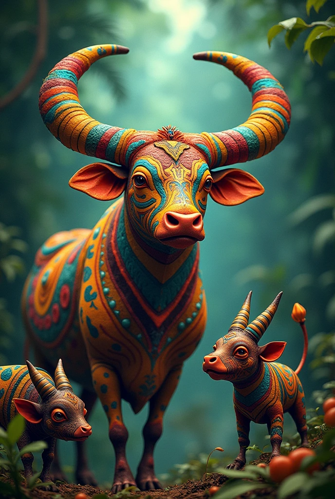 Brazilian folklore, My ox Bumba, legends, Curupira, cuca.