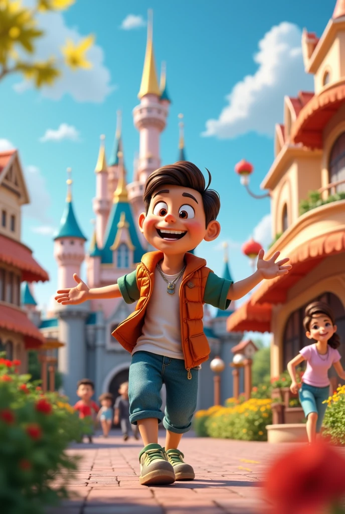 Ebrard at Disneyland