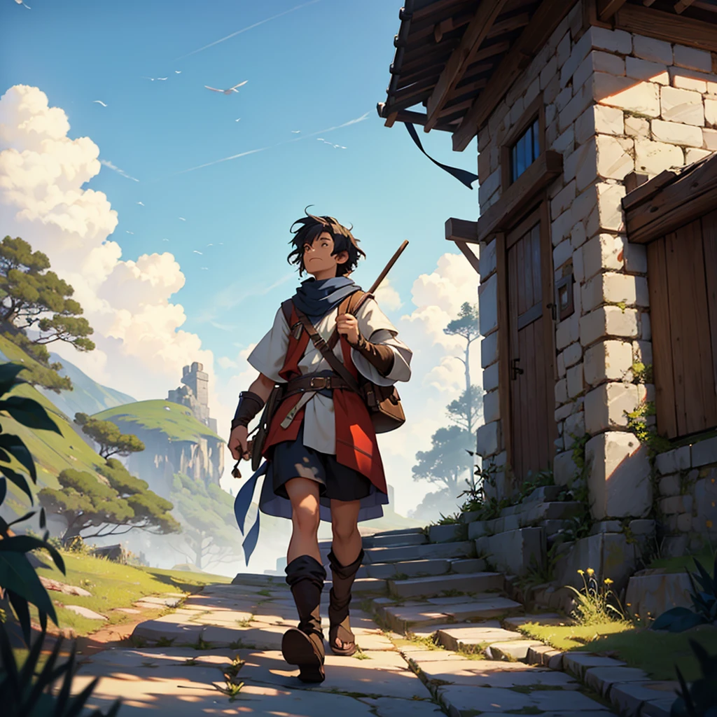 One who left the hill in search of treasure