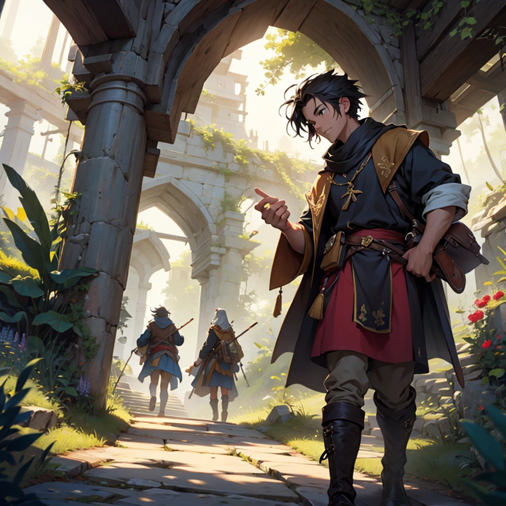 One who left the hill in search of treasure