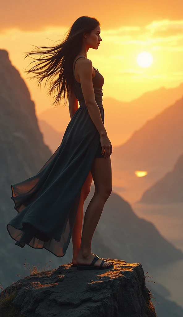 Strong and beautiful woman
