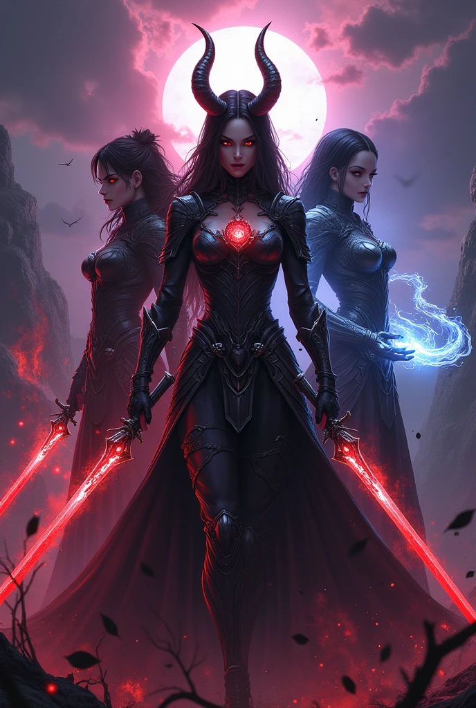 A character with the characteristics of Dyrroth, Lylia e Lolita do Mobile Legends