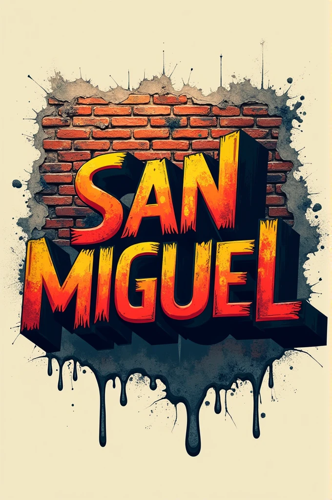 Street hiphop logo that says san miguel