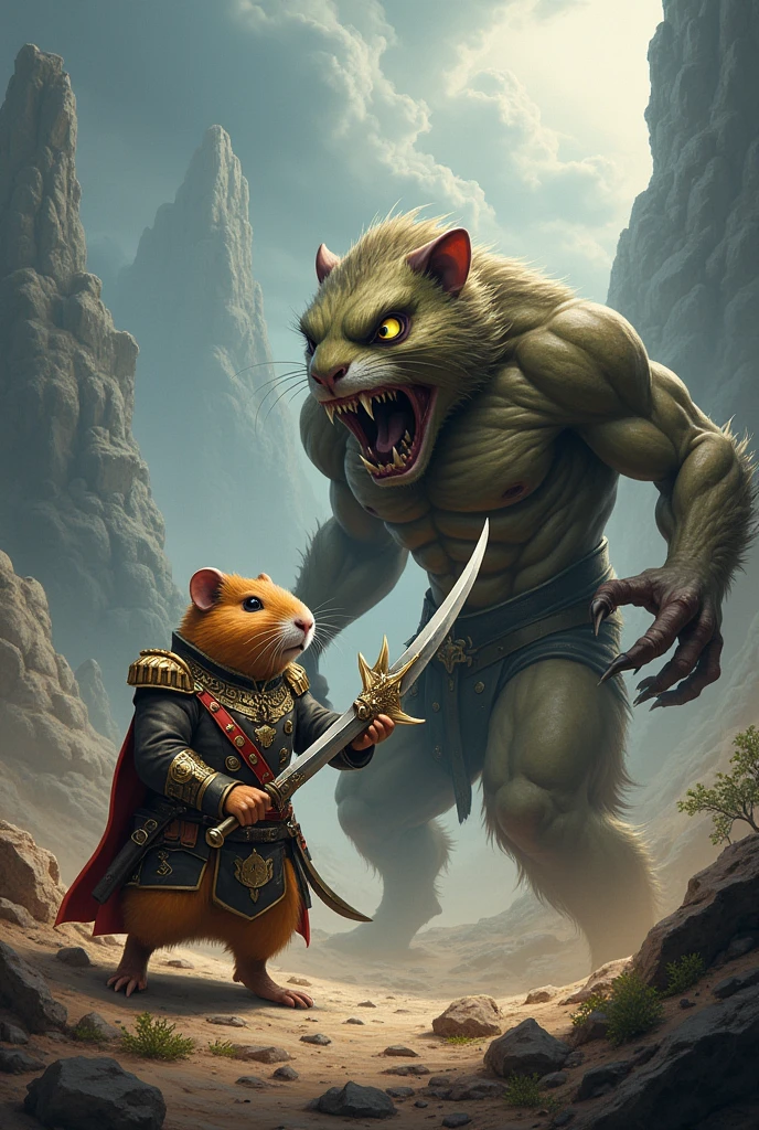 Capitan cuy vs Mounstruo
