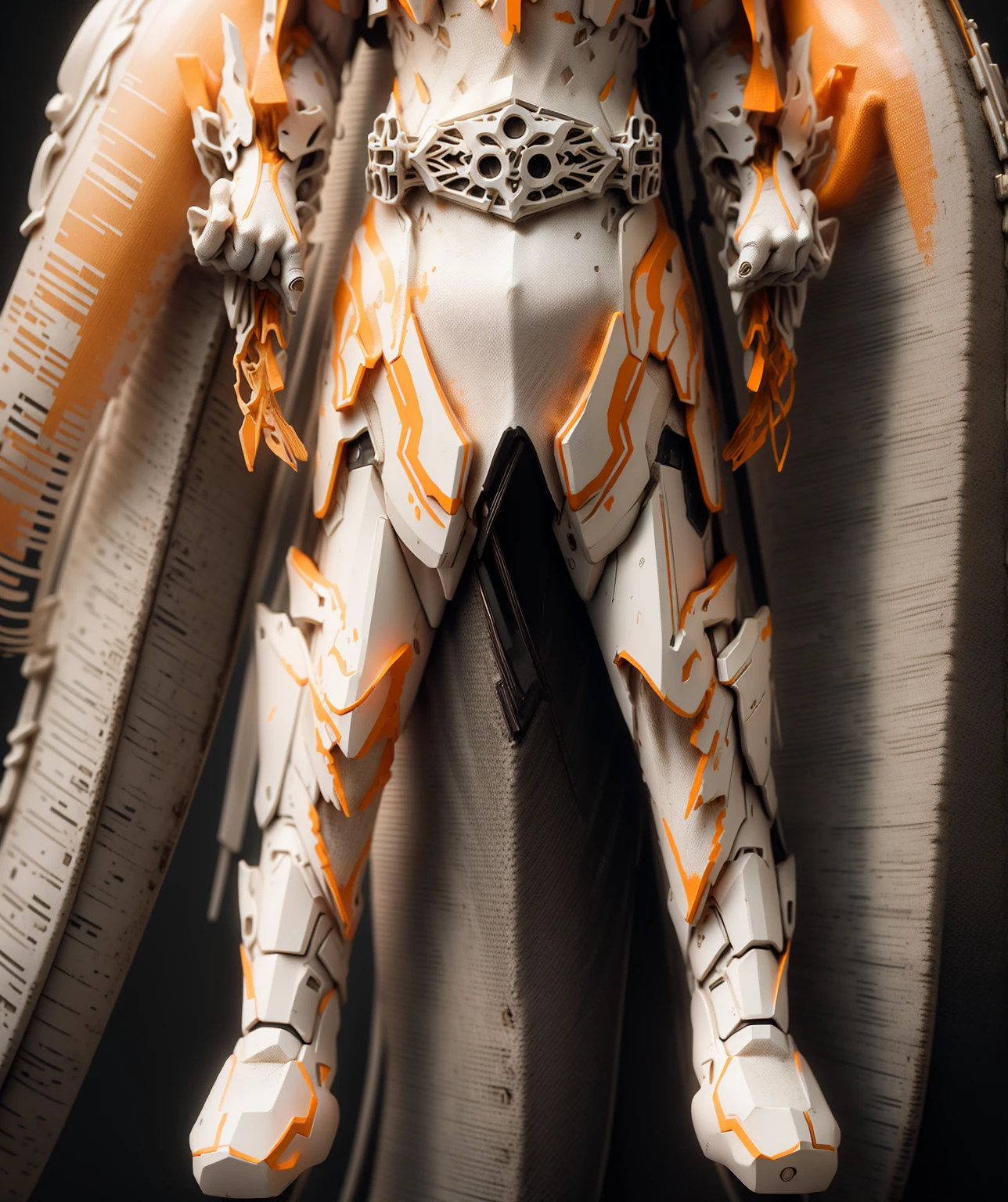 No modification of the original image is allowed.,White as the main color,Orange as a secondary hue