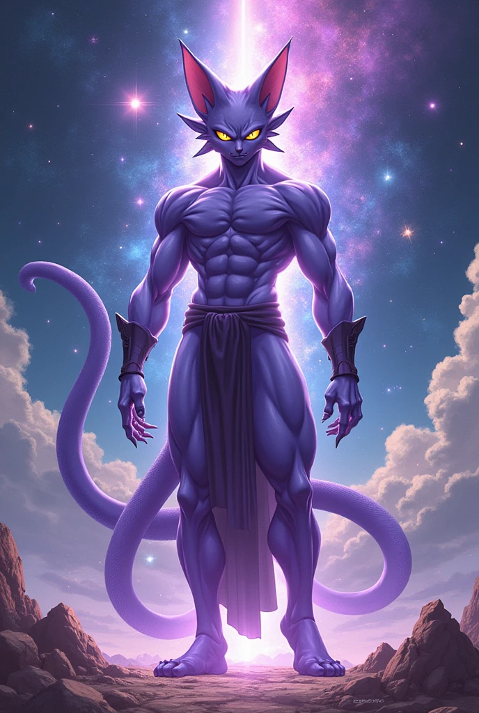 Draw Beerus from Dragon Ball