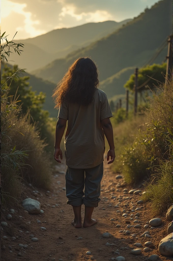 I was born in Ceara,
Where many have to work.
We woke up talking we woke up screaming Oh, meu Deus, when will they listen to us?
The screams of the backlands are not echoes,
But rather the voice of a nation,
And prejudice is an old cloak That covers the rich expression