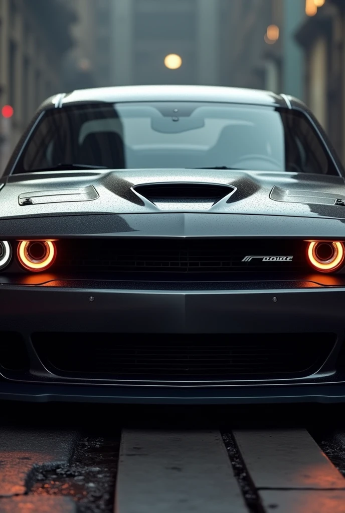 Dodge challenger de frente 