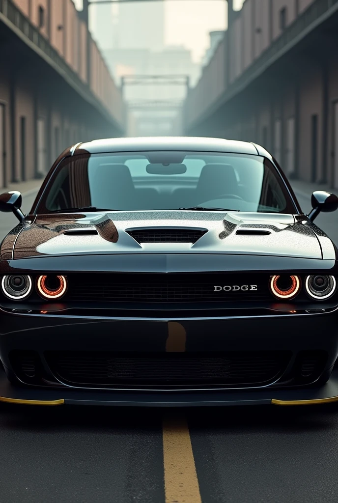Dodge challenger de frente