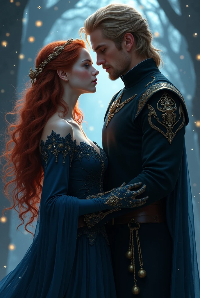 Feyre and Rhysand