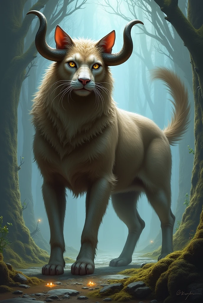 Minotaur cat