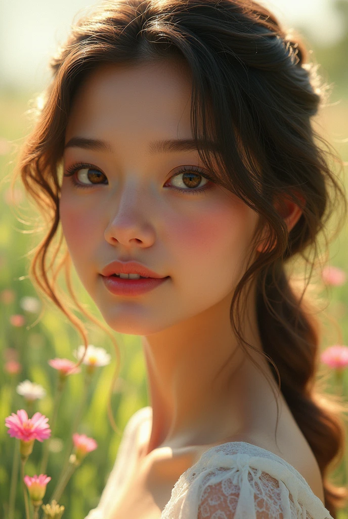 Make a pretty girl