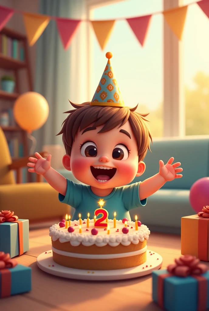 Ben turns 2, image for album cover 