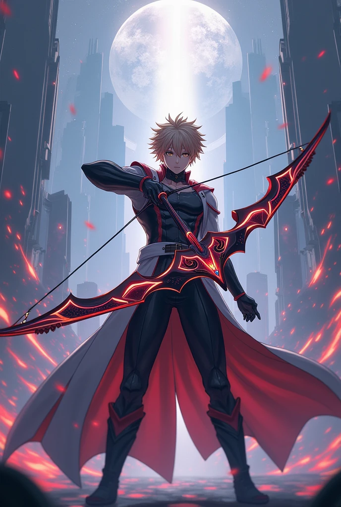 Archer Shirou emiya from Fate stay night with blade from honkai Star rail