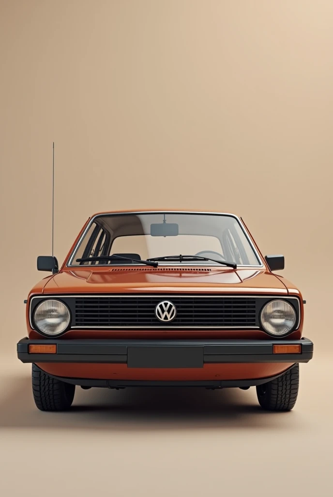 VW Caribe 1980 copper brown color