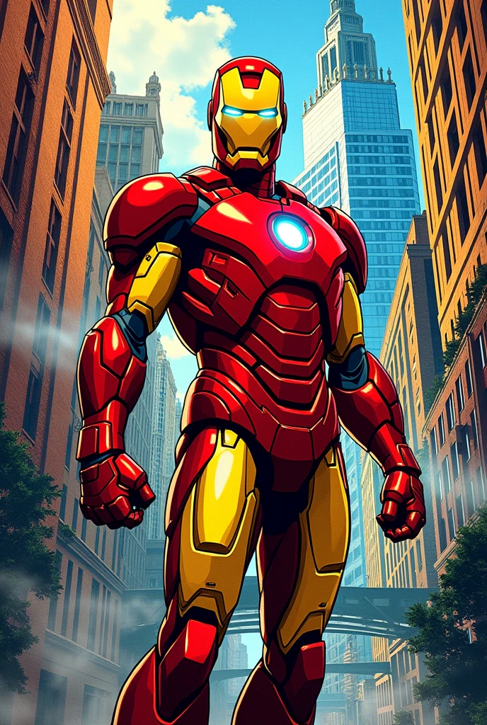 Iron man VERSION COMIC by Roy Lichtens