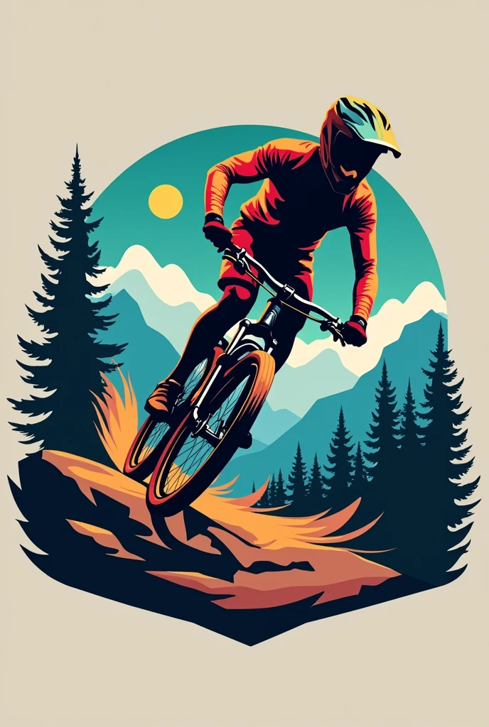Make the logo of a MTB cycling sponsor called Val-sport