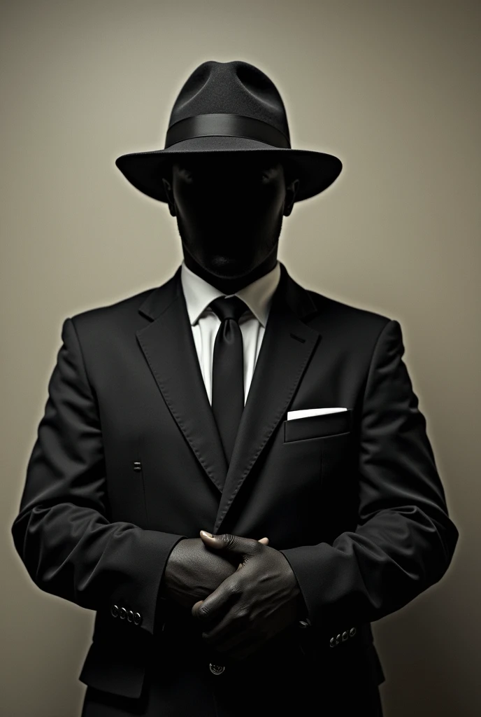 Make a black man in a suit shot dead