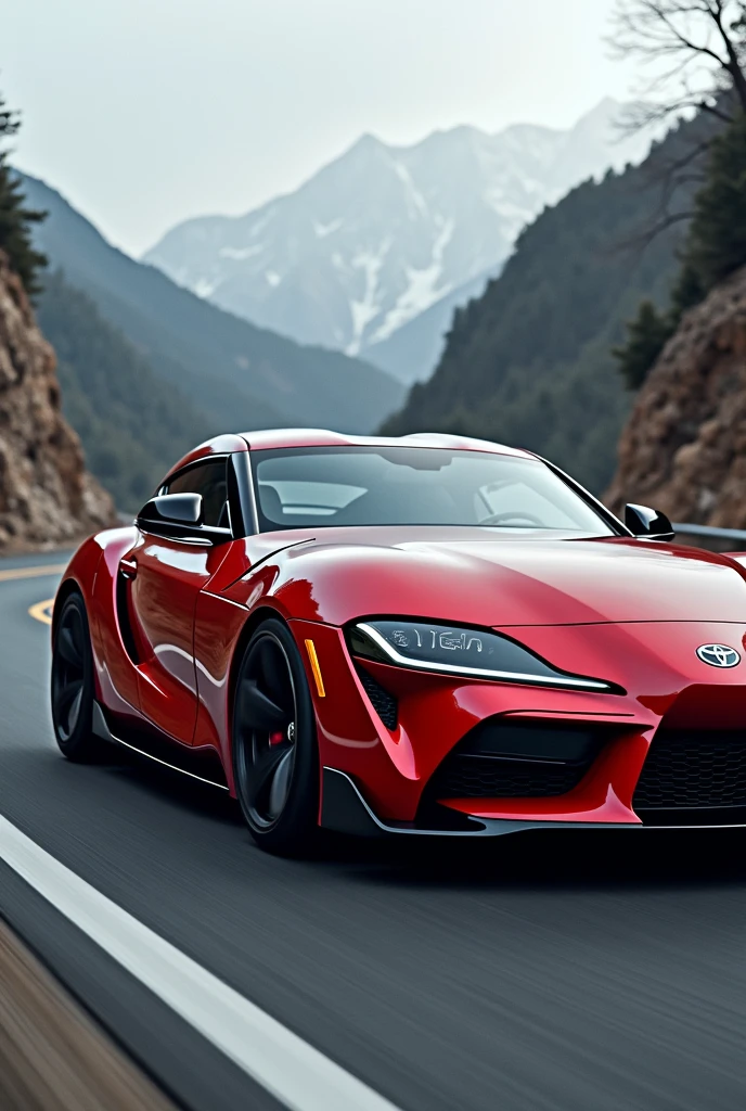 Supra mk4 side view
