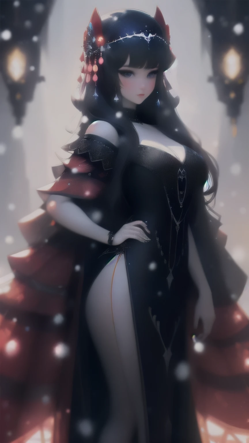 ((1 girl)), Masterpiece, (high quality, best render), (beautiful girl, snow white), (bomb, pin-up style), hot, floss, perfect body, araffed snow white in a yellow dress with a red bow, sexy snow white, portrait of snow white, pale snow white skin, 4k hd. snow white hair, disney princess, beautiful female princess, anime princess, hd artwork, official art, disney cartoon, beautiful princess, forrest background, long thin legs, large breasts, sexy pose, vibrant colors