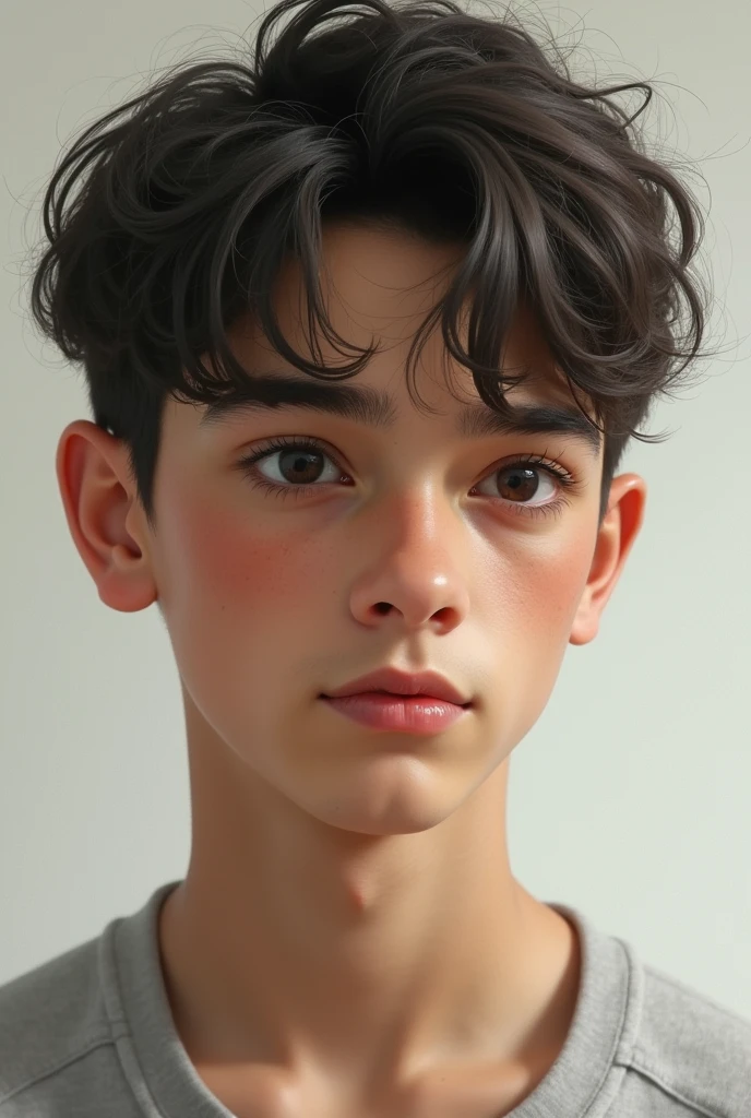 a 15-year-old boy of flesh and blood