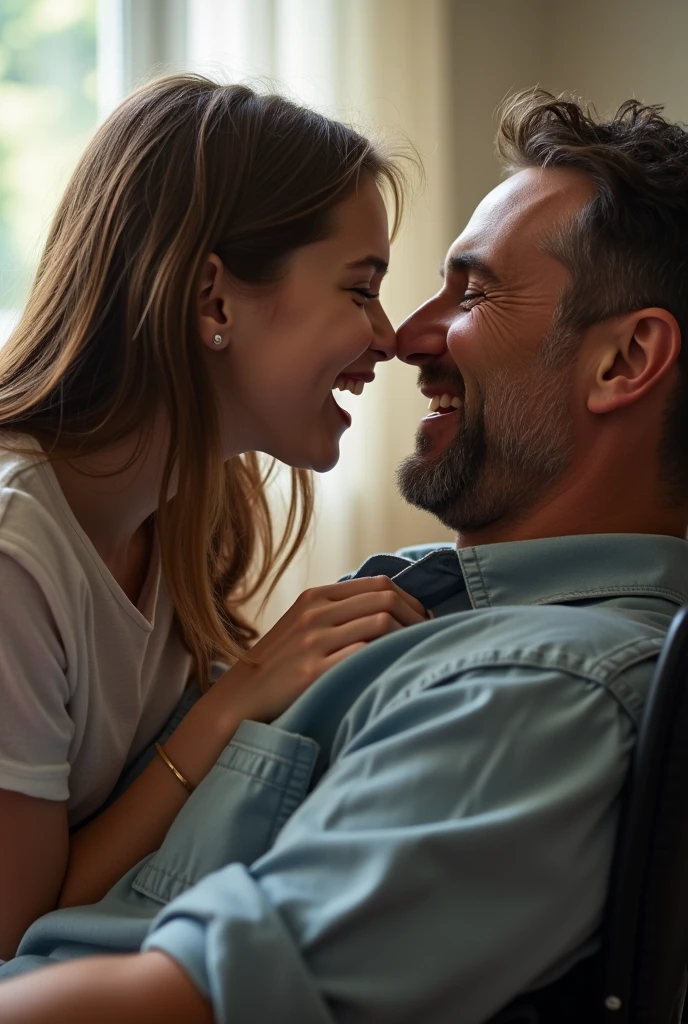 beautiful 16 year old girl sucking the penis of a man in a wheelchair
