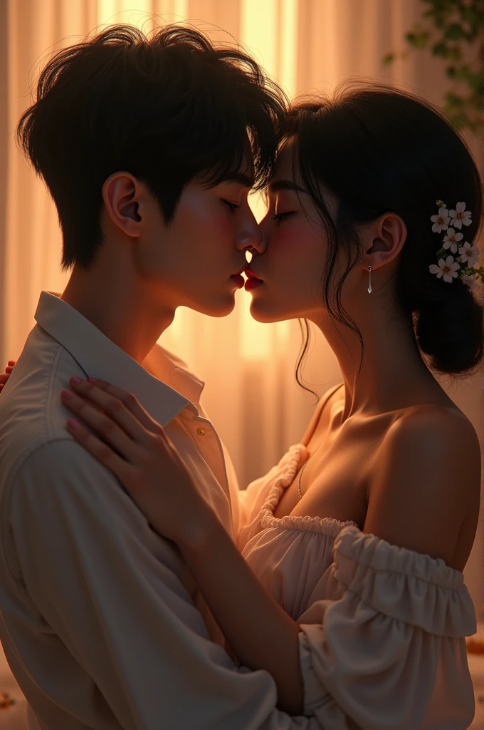 Generates Taekook kissing
