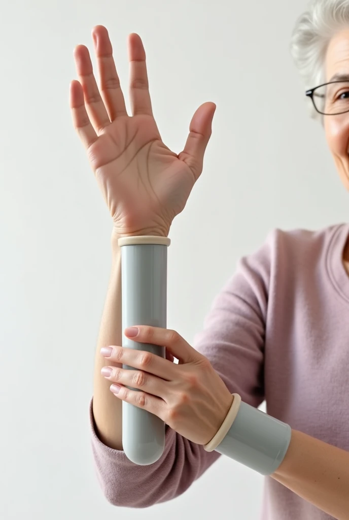 Adjustable reach and grip assistive tool for elderly people to stretch their hands