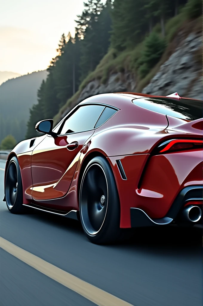 Supra mk4 side view