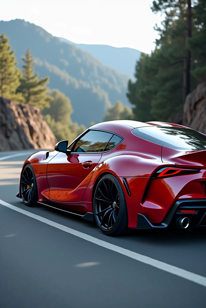 Supra mk4 side view