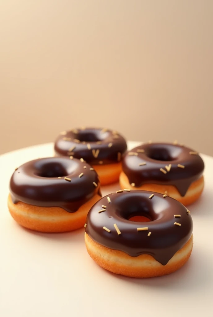 Mini Chocolate Glazed Donuts