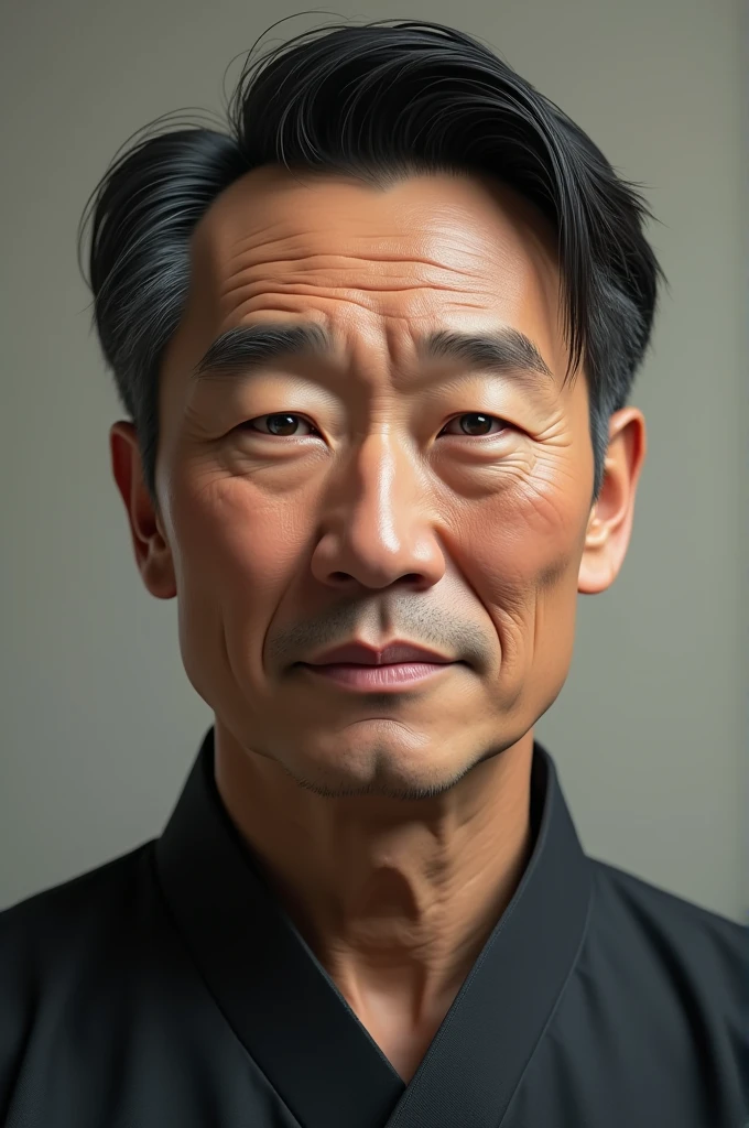 Generate me a picture of a realistic asian guy