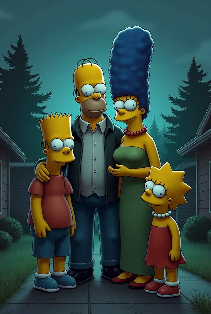 Simpsons darkfantasy humanos