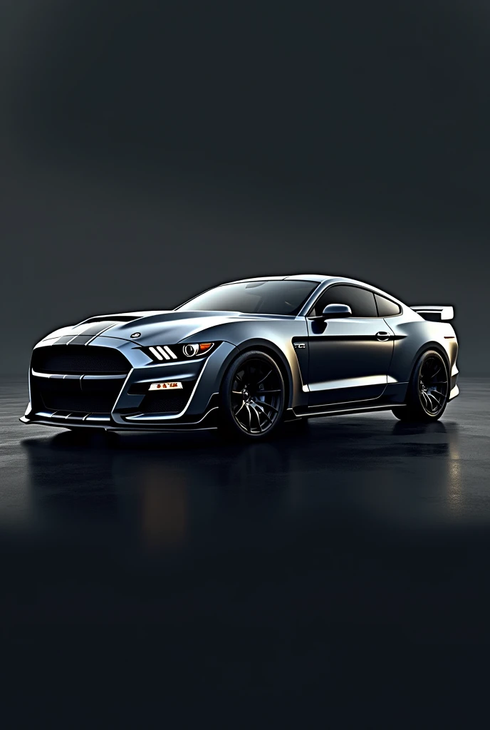 Ford mustang Shelby gt500 de lado